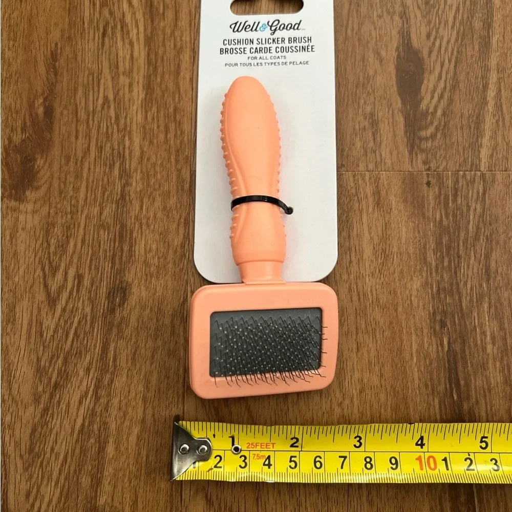 NWT Well&Good Cushion Slicker Brush for All Coats for Small Dogs